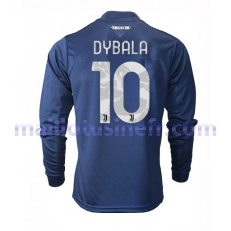 Maillot de Foot Juventus Paulo Dybala 10 Extérieur 2020-21 Manches Longues Maillot de Foot Juventus Paulo Dybala 10 Extérieur 2020-21 Manches Longues